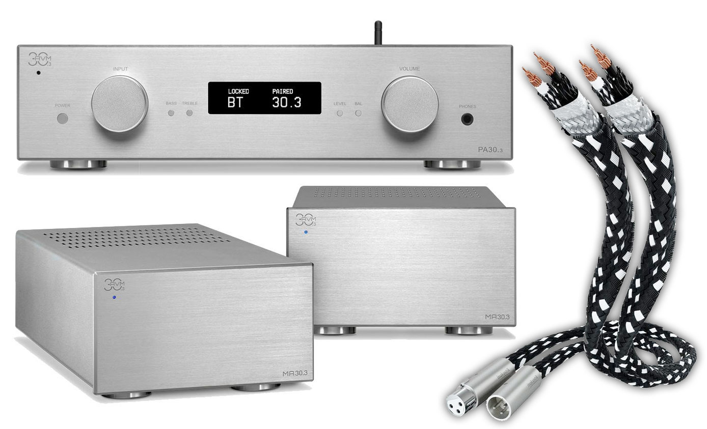 AVM PA30.3 + AVM MA30.3 + inakustik Referenz NF204 XLR