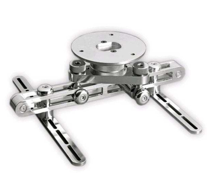 WS Alu Design Deckenhalter (inkl. Adapter), Farbe: alu - HIFI-REGLER