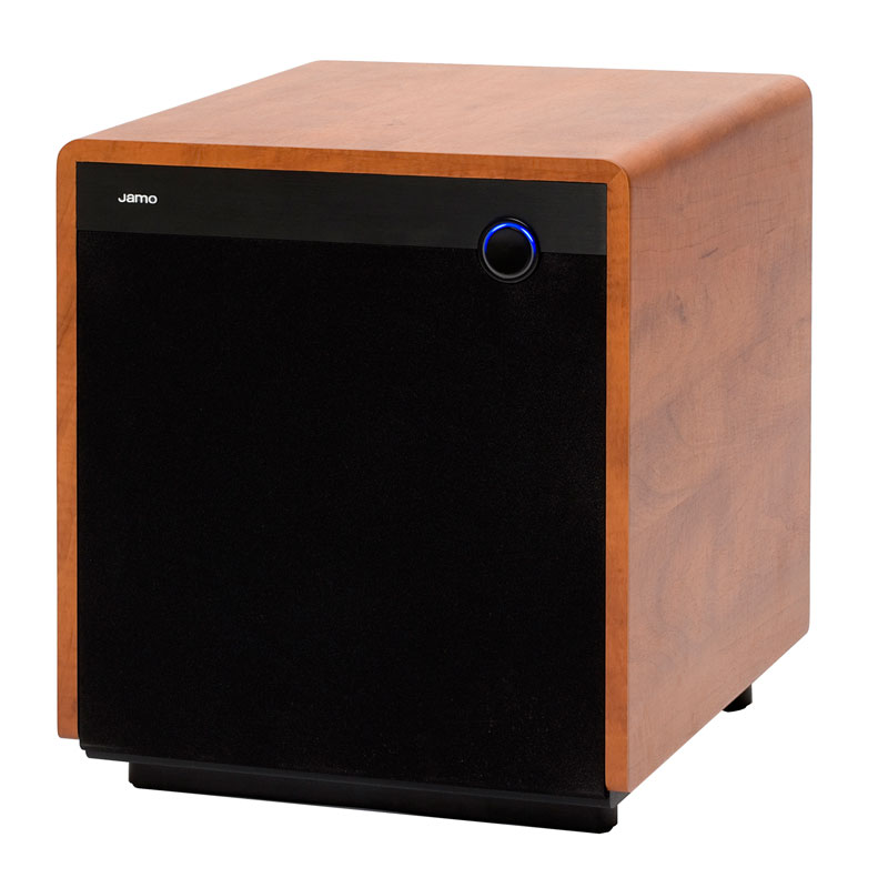 Jamo SUB 650 kräftiger Subwoofer mit BASHTechnologie., Farbe dark apple
