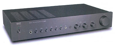 G1827 NAD C 315bee Stereo Vollverstärker silber-voll funktionsfähig 