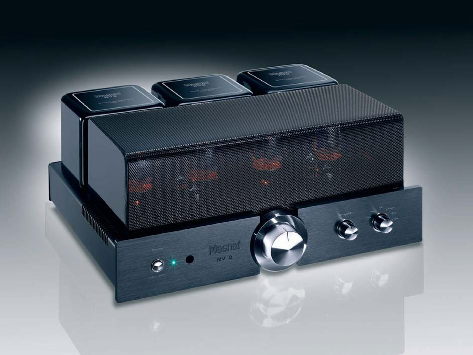 Magnat RV 2 (RV2) edler StereoRöhrenvollverstärker.