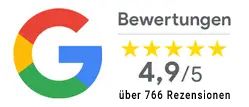 766 Google-Bewertungen