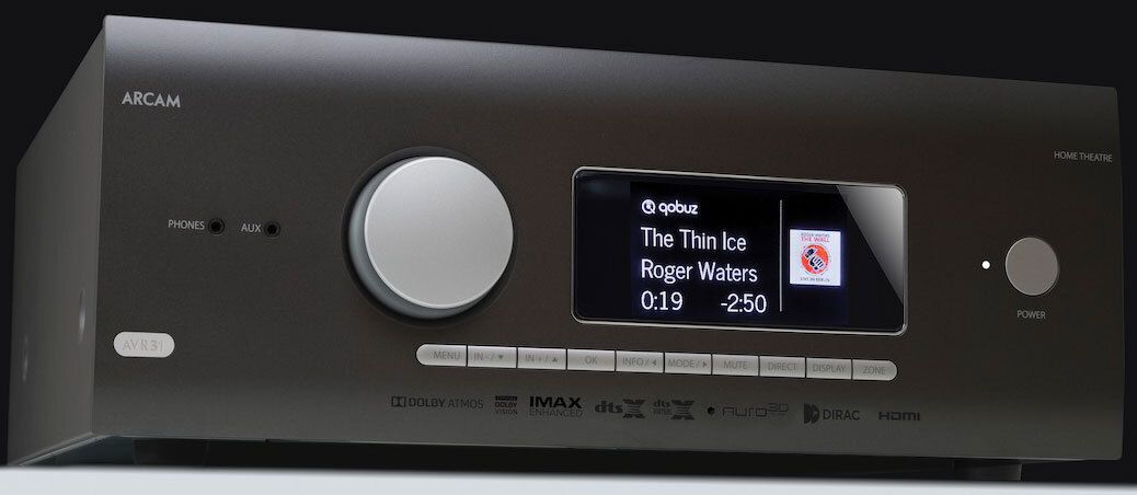 Qobuz-Streaming mit einem Arcam AV-Receiver