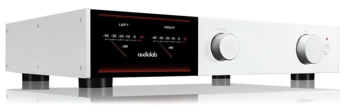 Der Netzwerkpolayer audiolab 9000N mit analoger VU-Meter-Anzeige