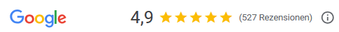 Bewertungen bei Google