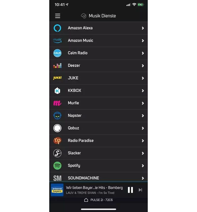 Große Auswahl an Streaming-Diensten