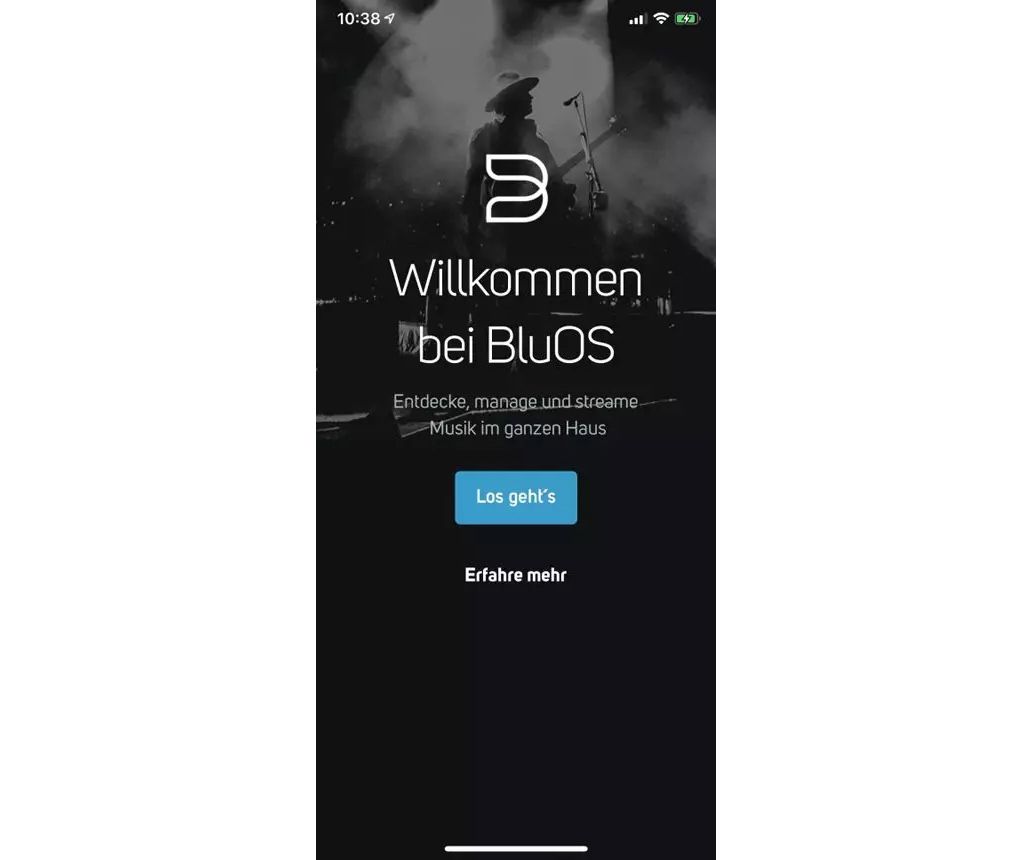 Einrichtung der Bluesound App