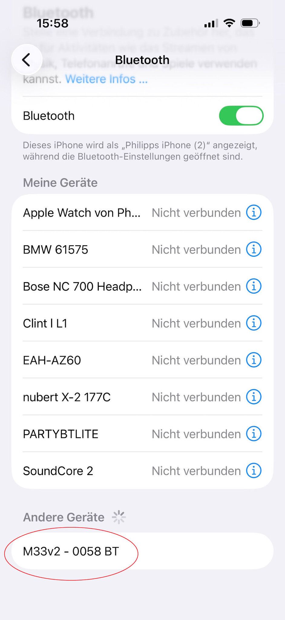 Der NAD M33 V2 wird gefunden