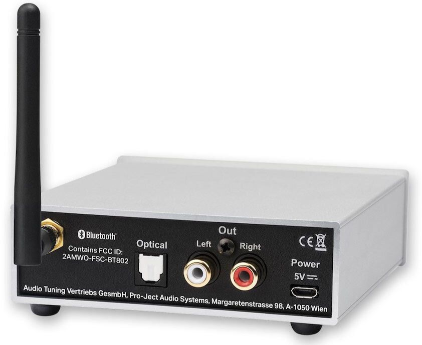Pro-Ject Bluetooth Box S2 HD - Rückansicht