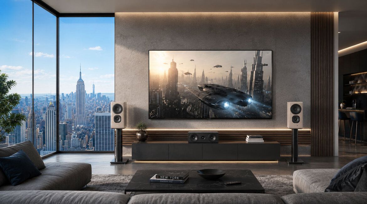 Heimkino-Konfigurantion: Die Canton Vento 31 als Frontspeaker