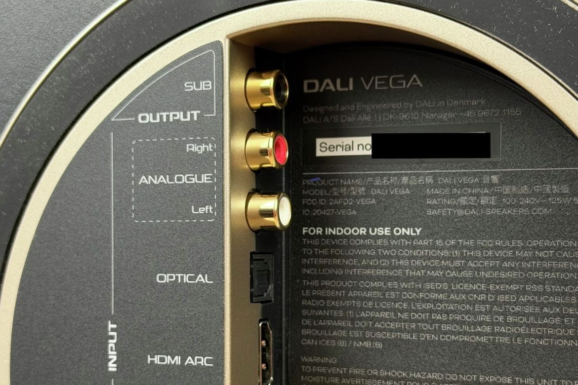 Dali VEGA