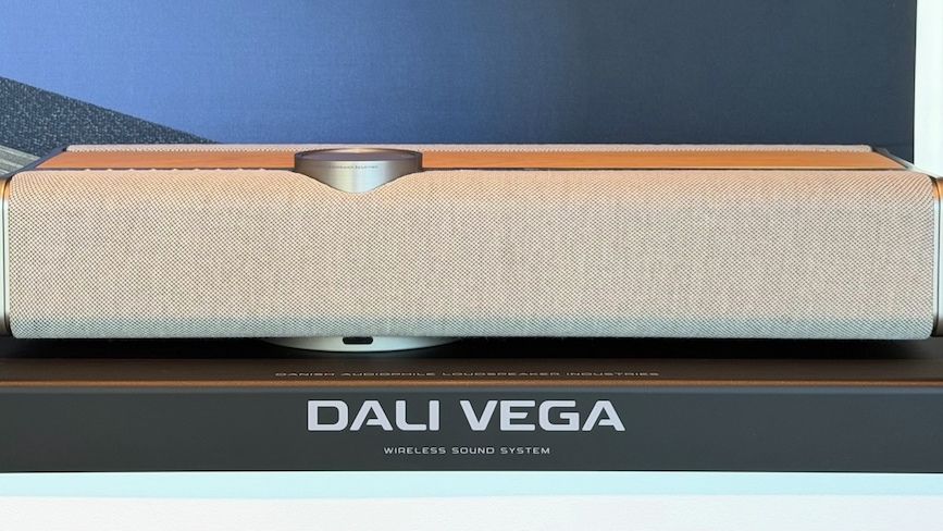 DALI VEGA in Light Oak von vorne