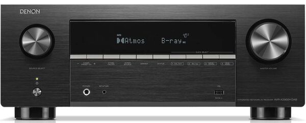 Frontansicht des Denon AVR-X2900H DAB