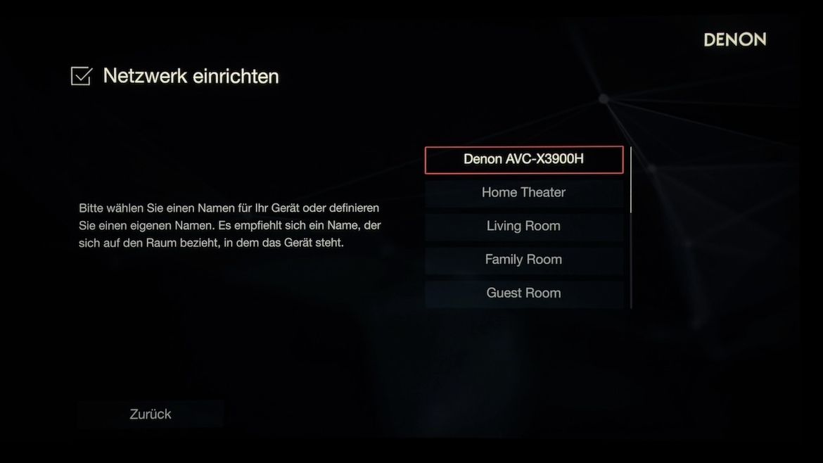 Denon AVC-X3900H