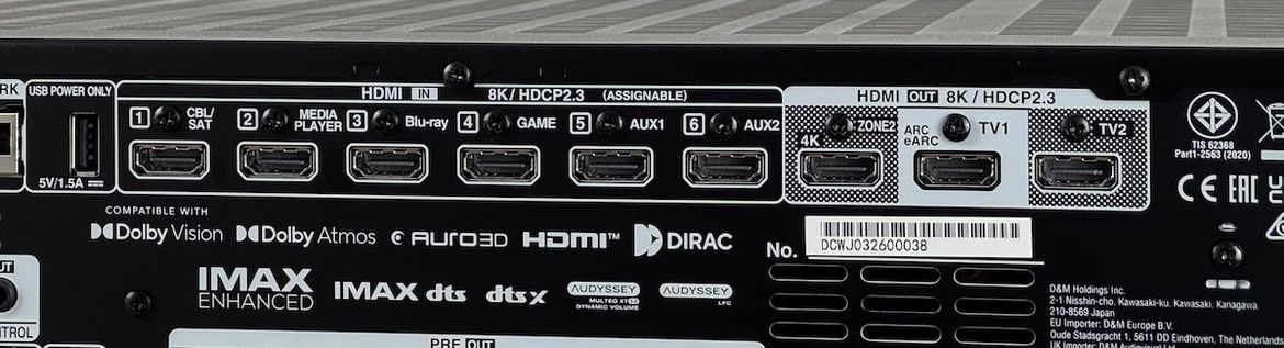Moderne HDMI-Sektion