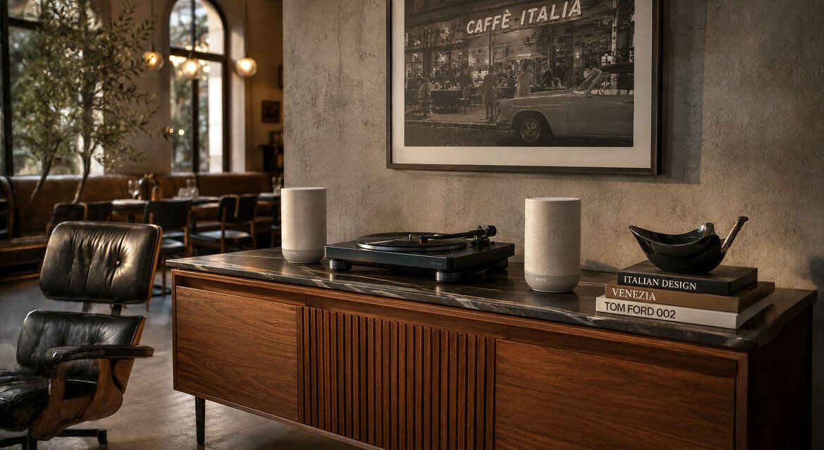 DENON Home 200 in der Stereo-Koppelung