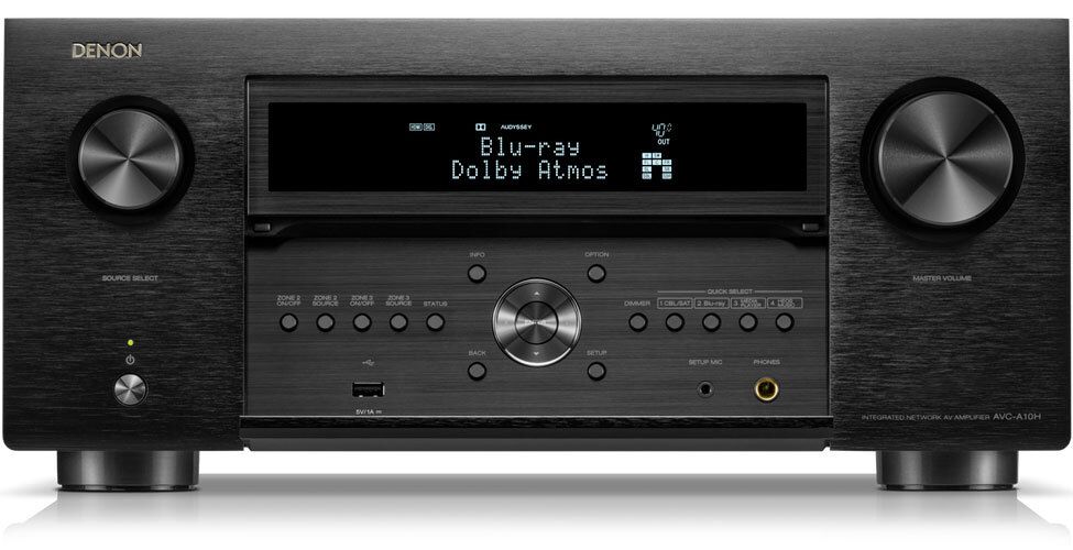 DENON AVC-A10H mit offener Klappe