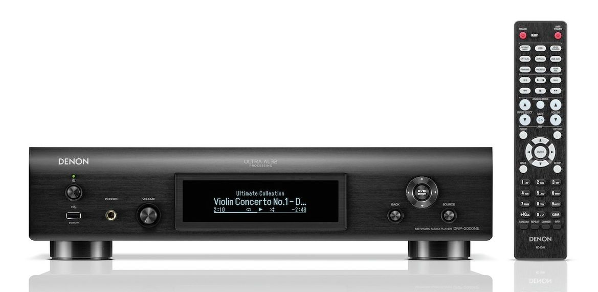 Denon DNP-2000NE mit Fernbedienung