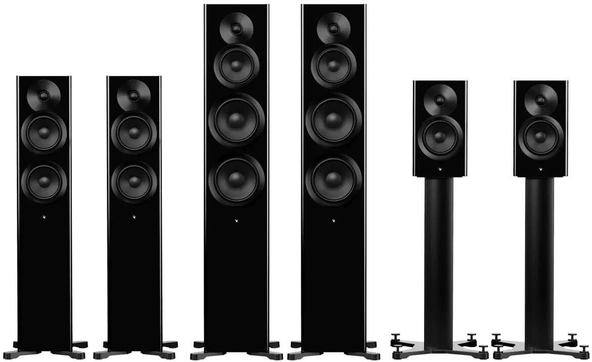 Gruppenbild: Dynaudio Focus - aktive High-End-Lautsprecher