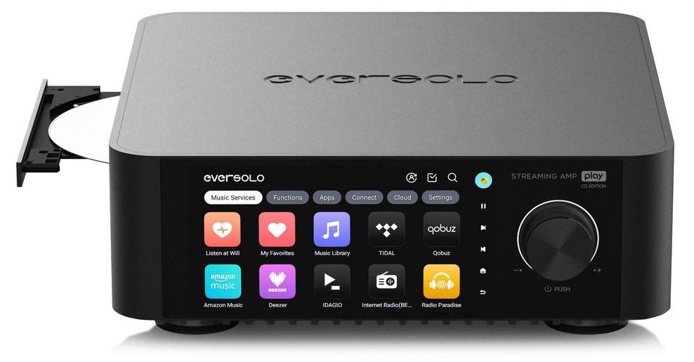 Der Streaming-Player Eversolo Play CD