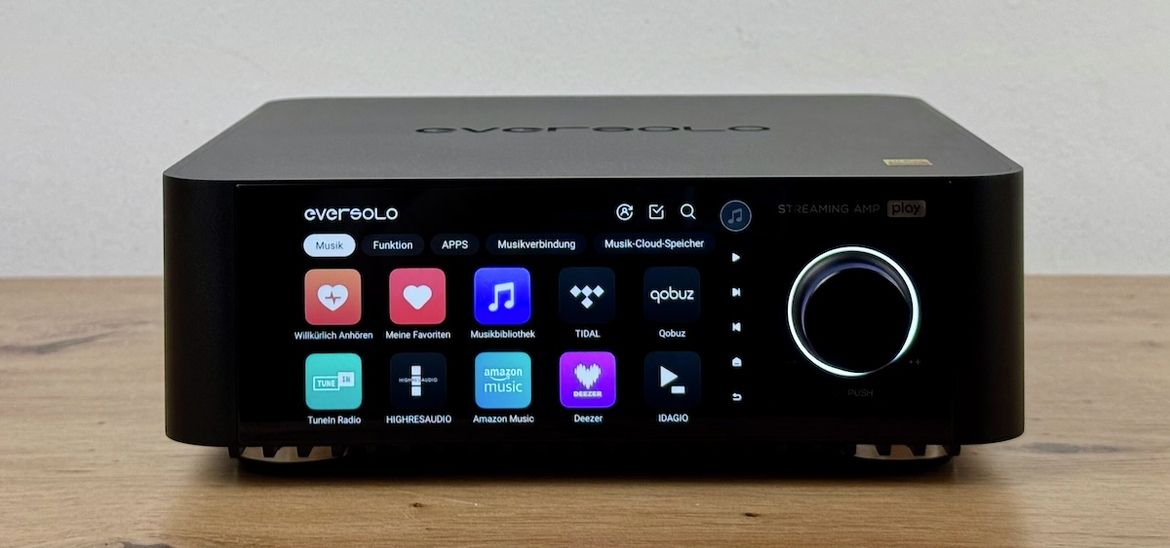 Kompakter Streamer Eversolo Play