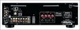 Rückansicht des Onkyo TX-8150