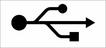 Standard-Pictogramm für USB