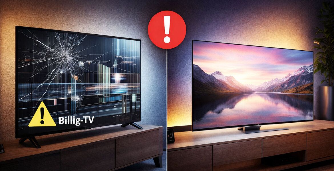 Hände weg vom Billig-TV! Wir erklären Ihnen, warum