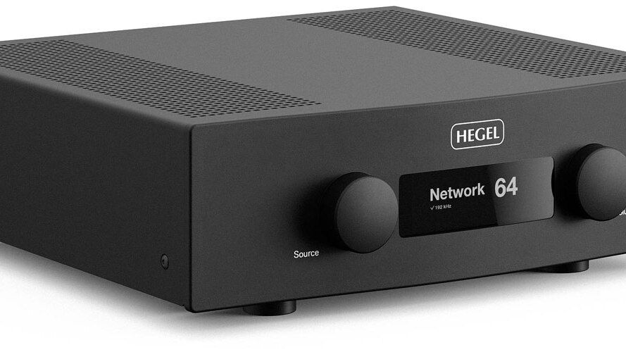 Der Streaming-Verstärker von schräg oben