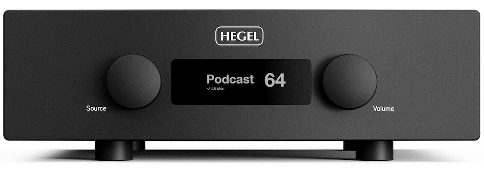 Vollverstärker H400 Frontansicht