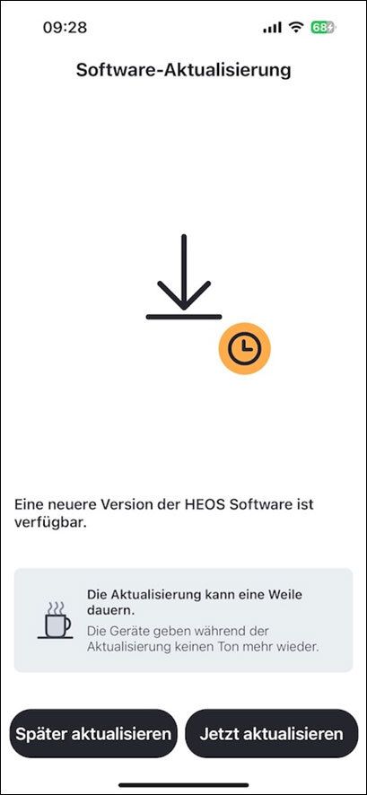 Screenshot Heos App 2