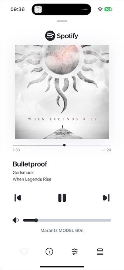 HEOS App Spotify