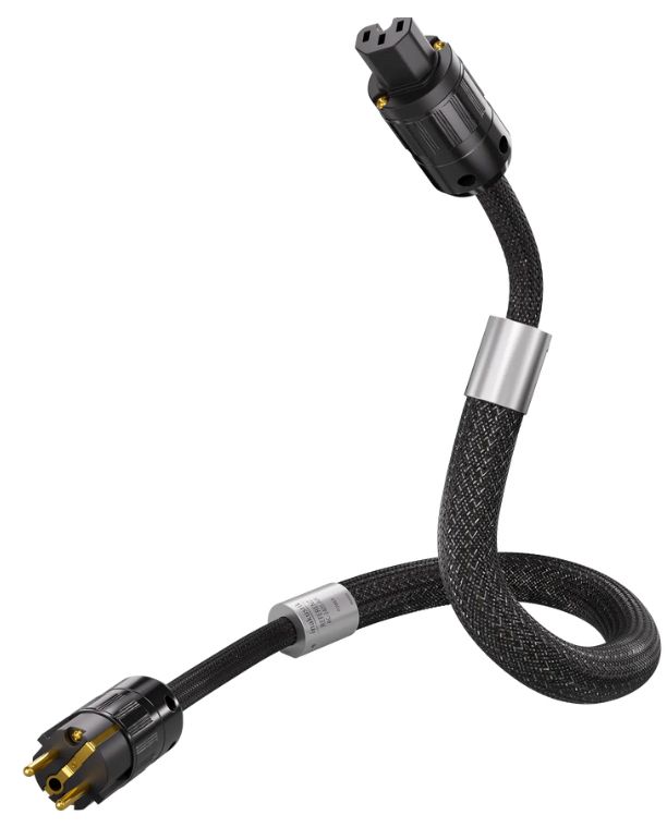 High-End-Netzanschlussleitung inakustik AC-2405 AIR | Schuko - C15 | Basic