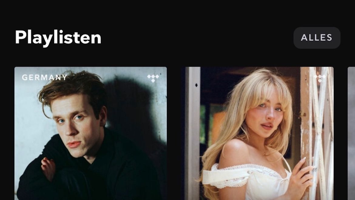 Dolby Atmos Music in der Tidal App