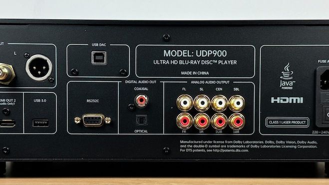 Hier sehen Sie die HDMI-Schnittstelle am Magnetar UDP900