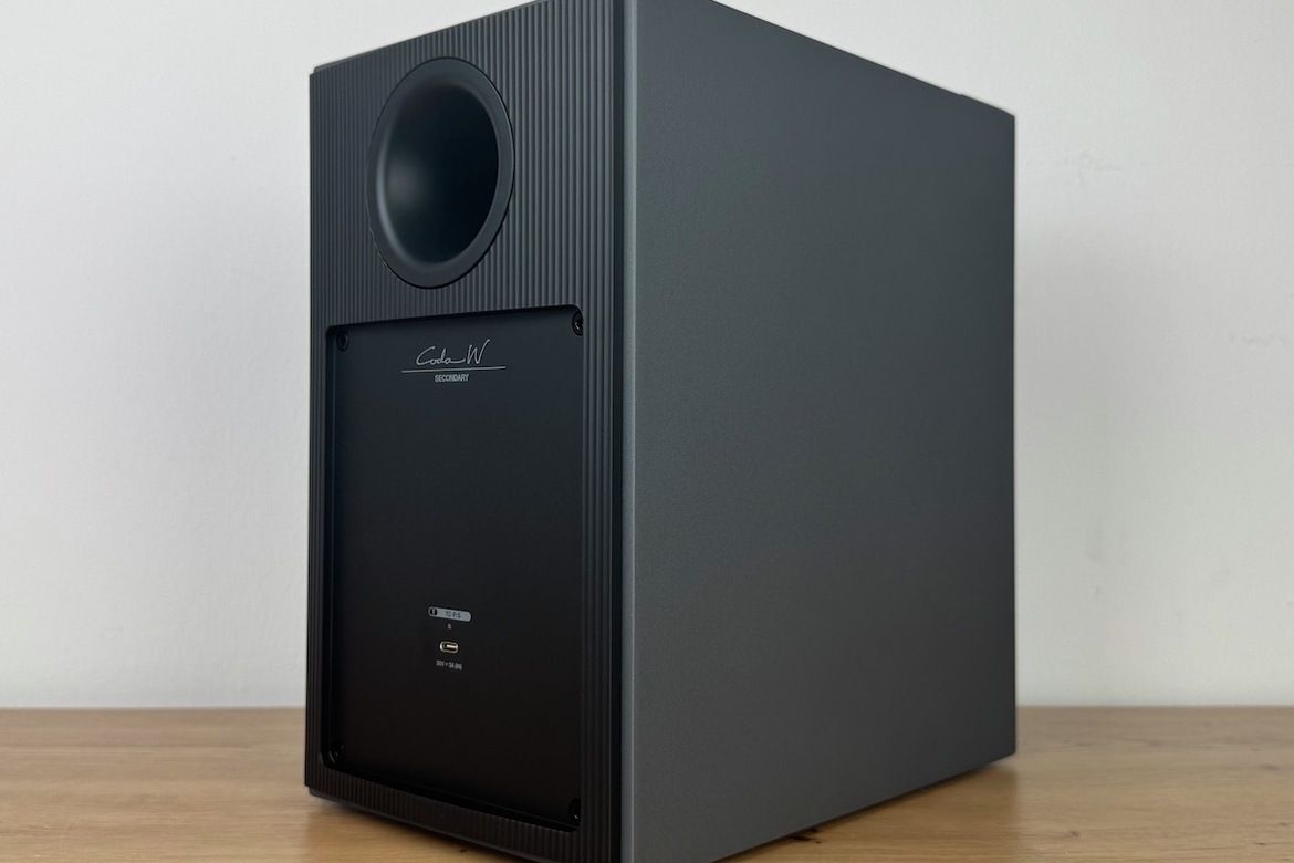 Rückseite des Hauptlautsprechers