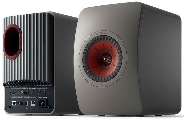 Bild der KEF LS50 Wireless II in Titanium Grey