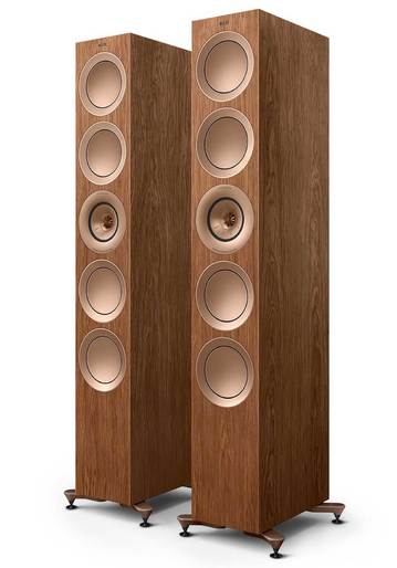 KEF R11 Meta in Walnuss