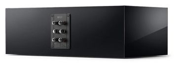 KEF R2 schwarz Center / LCR Rückseite