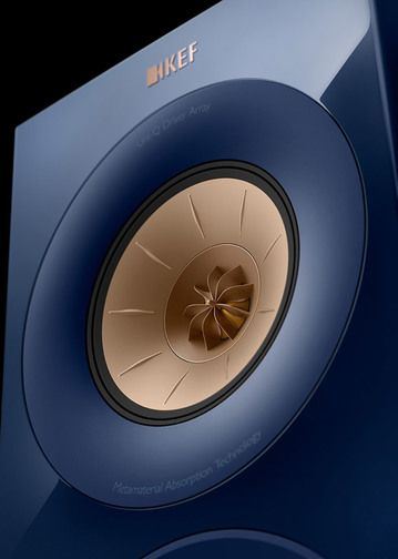Das Uni-Q-Chassis an der KEF R3 Sonderedition indigo