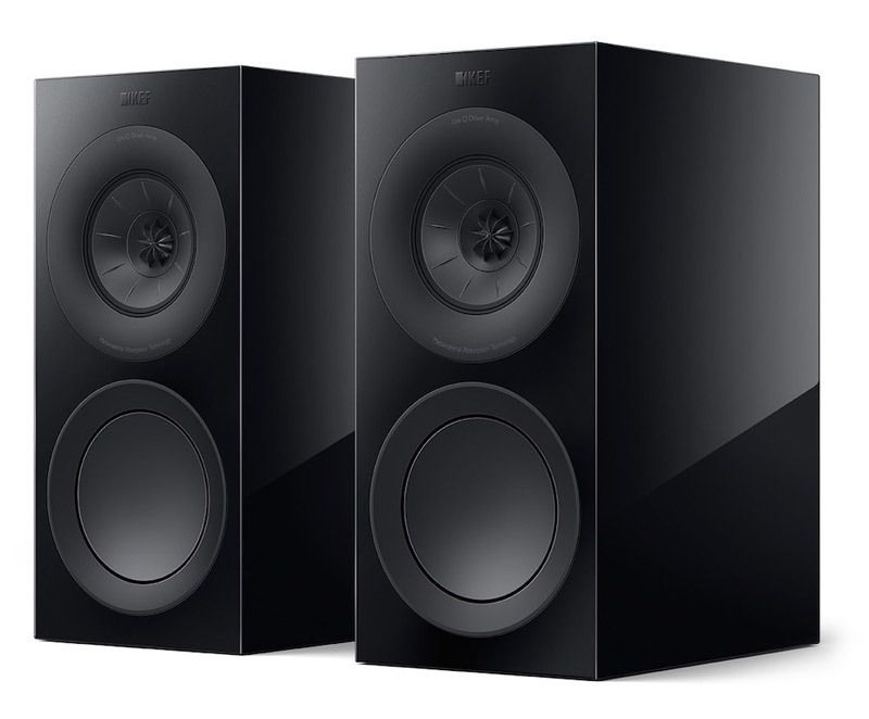 KEF R3 Meta schwarz hochglanz