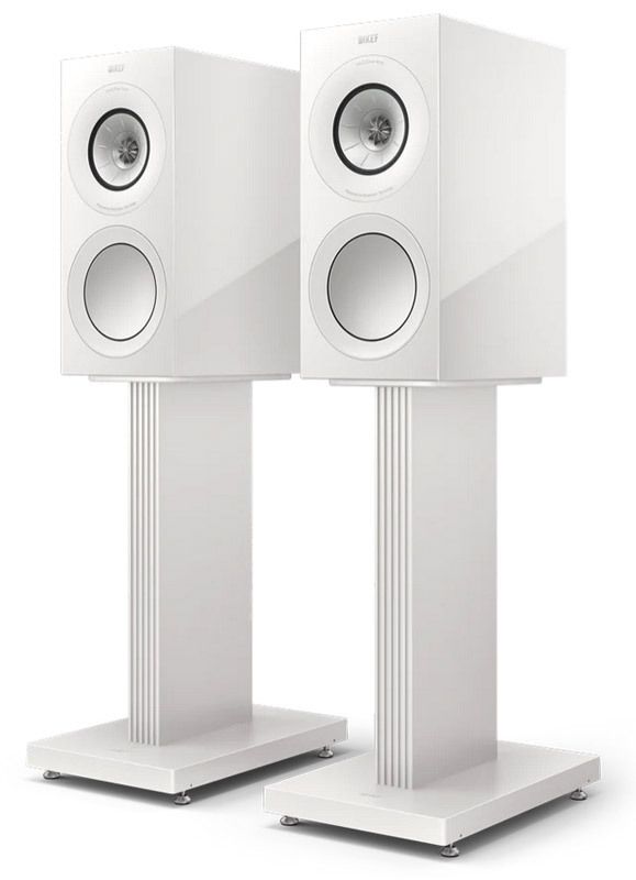 KEF R3 Meta weiß hochglanz (auf Standfuß)