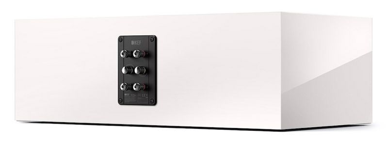 KEF R2 weiß Center / LCR Rückseite
