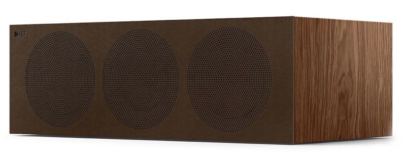 KEF R6 nussbaum Center / LCR mit Abdeckung