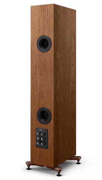 KEF R7 Meta in nußbaum (Echtholz)