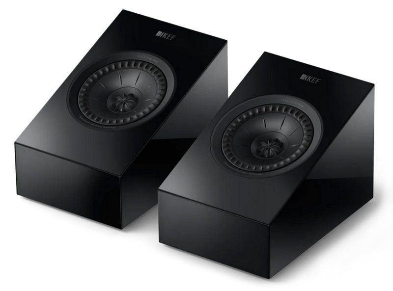 KEF R8 schwarz Dolby Atmos Lautsprecher