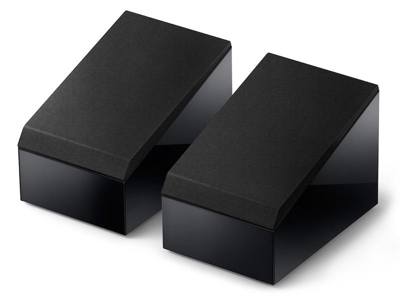 KEF R8 schwarz mit Abdeckung