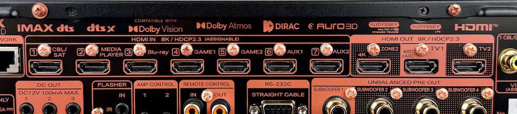 Umfangreiche und hochwertigew HDMI-Bestückung