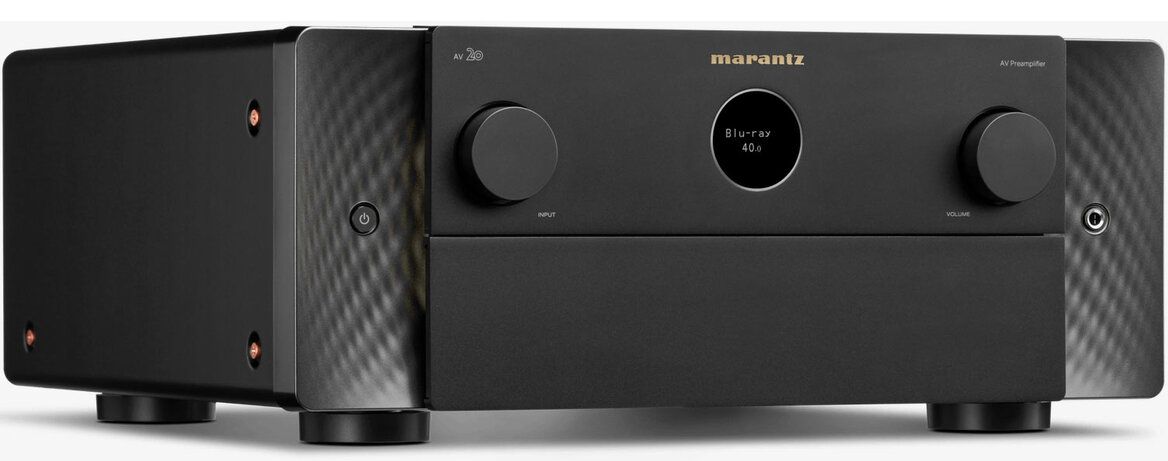 Seitliche Ansicht - der Gehäusedeckel ist mit Kupferschrauben befestigt.