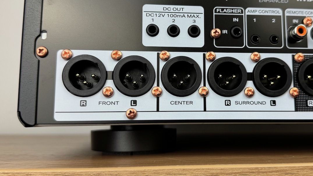 XLR-Schnittstellen des Marantz AV 30